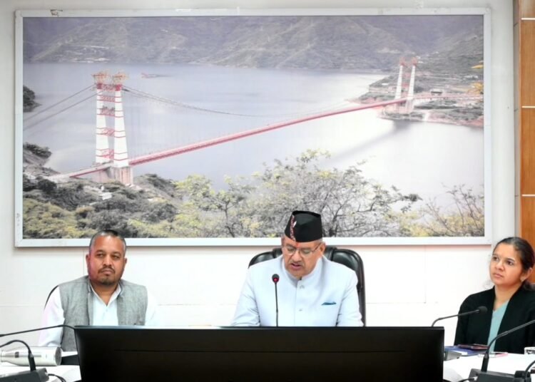 Minister Ganesh Joshi