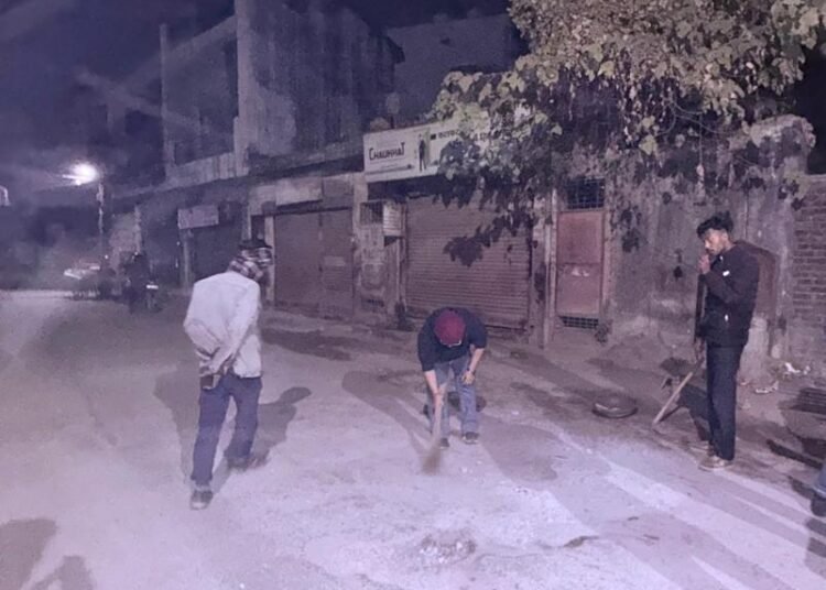 Pothole-free campaign