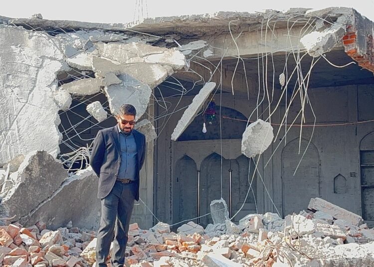 Illegal encroachment