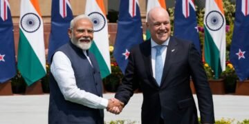 India and New Zealand