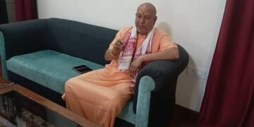 जूना अखाड़े के पीठाधीश्वर, महामंडलेश्वर स्वामी यतींद्रानंद गिरी पहुंचे अल्मोड़ा