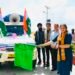 flagged off