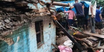 house collapse